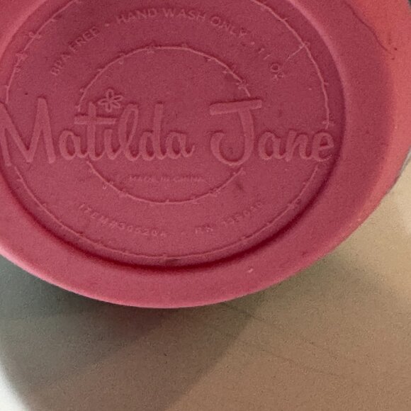 Matilda Jane Tumbler Floral Stemless Tumbler with Lid – 12 oz NEW - Picture 3 of 3